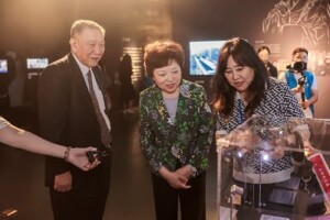 我家兩岸故事南京展 宋基會沈蓓莉觀展中